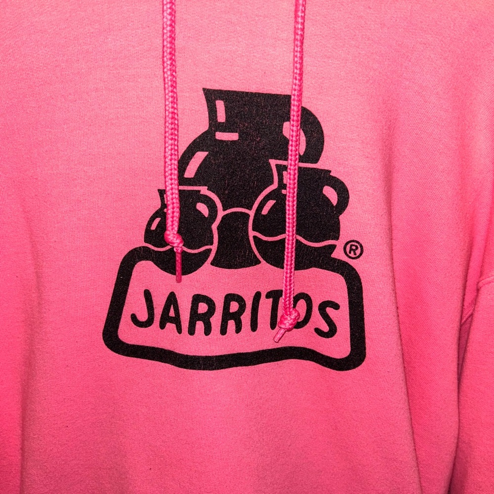 Jarritos Oversized Pink Hoodie